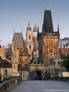 Charles Bridge, Towers of the Lesser Town of Prague